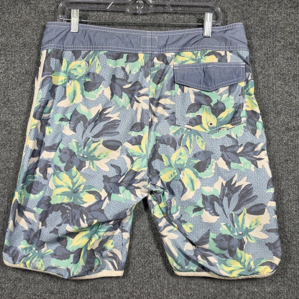Quiksilver Board Shorts Mens‎ 32 Floral Print Swim Trunks Sample Collectible